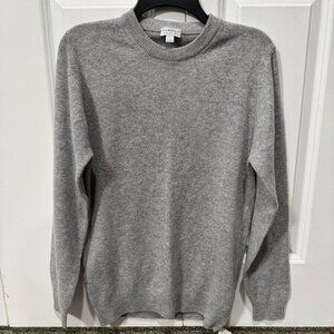 MEN'S NWT SUNSPEL Cashmere Crew Neck Jumper SWEATER $460 SMALL Grey